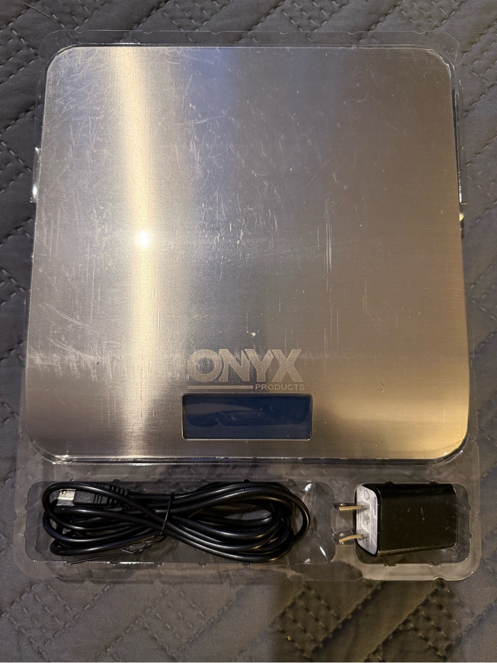 Onyx Products Stainless Steel 5 lb. Digital Postal Scale